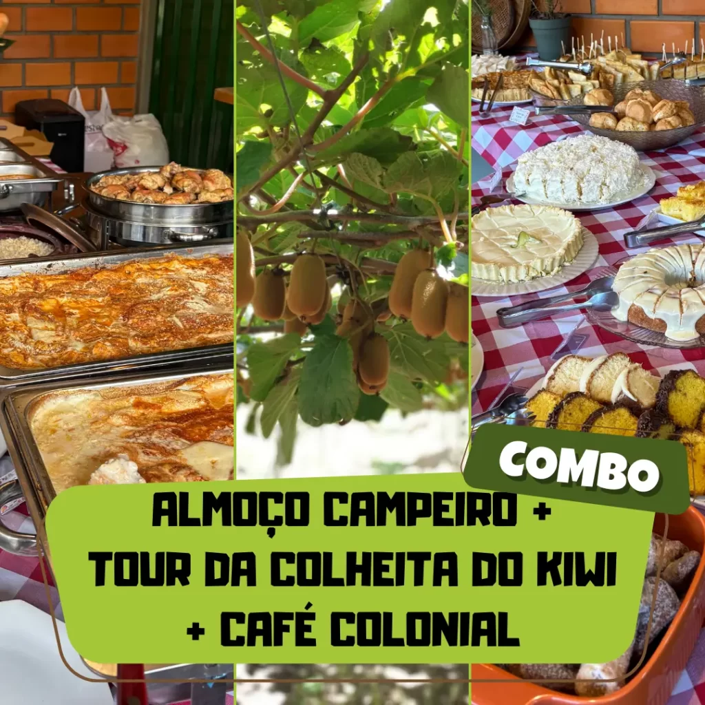 capa almoco campeiro e tour da colheita do kiwi e cafe colonial 2026 2