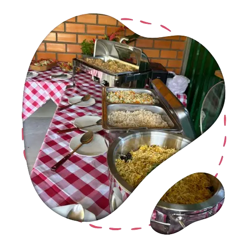 almoco campeiro chácara kiwi da serra 1